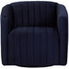 Garrison Abbington Navy Swivel Lounge Chair, Swivel